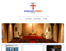 Tablet Screenshot of anglicanusa.org